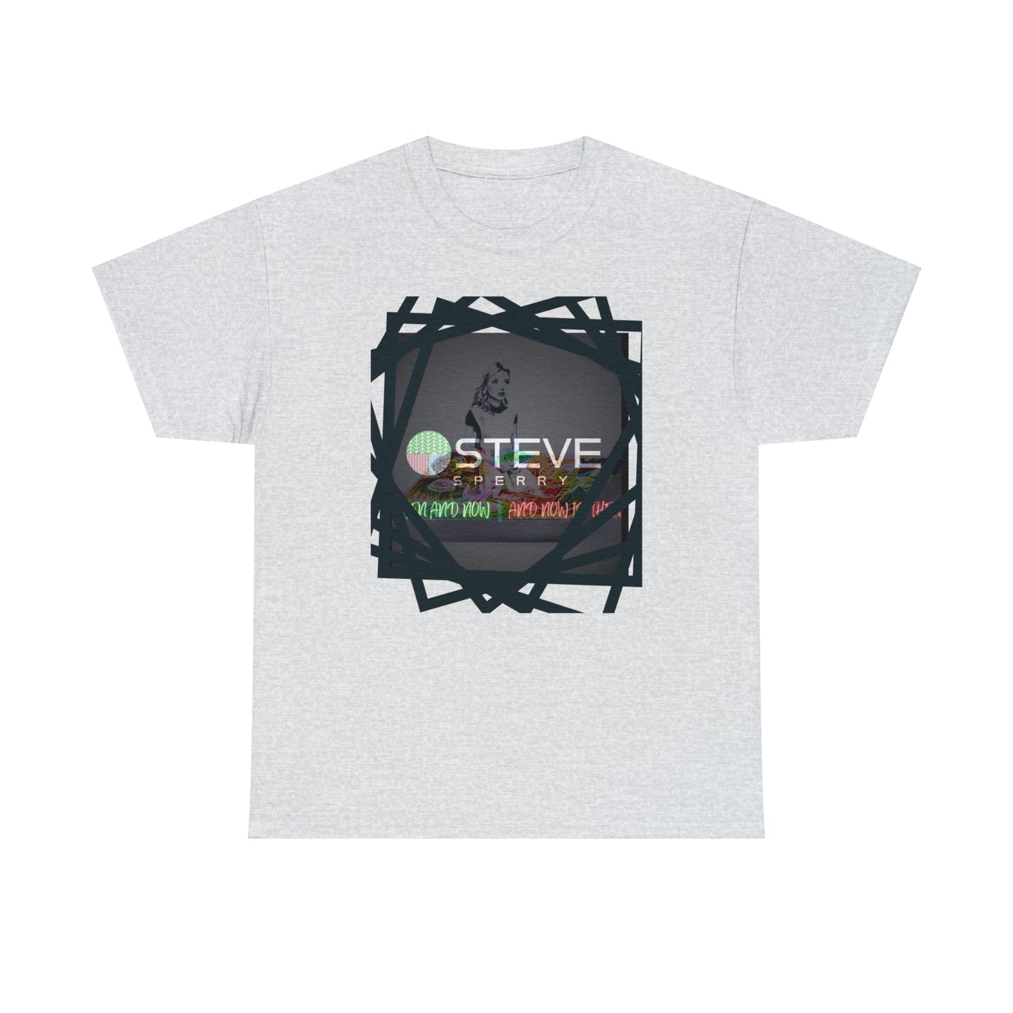 LIQUID LEISURE - Steve Sperry - THEN AND NOW | AND NOW IS THEN - Unisex Heavy Cotton Tee