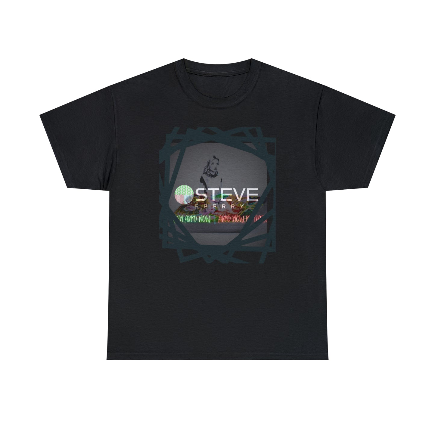 LIQUID LEISURE - Steve Sperry - THEN AND NOW | AND NOW IS THEN - Unisex Heavy Cotton Tee